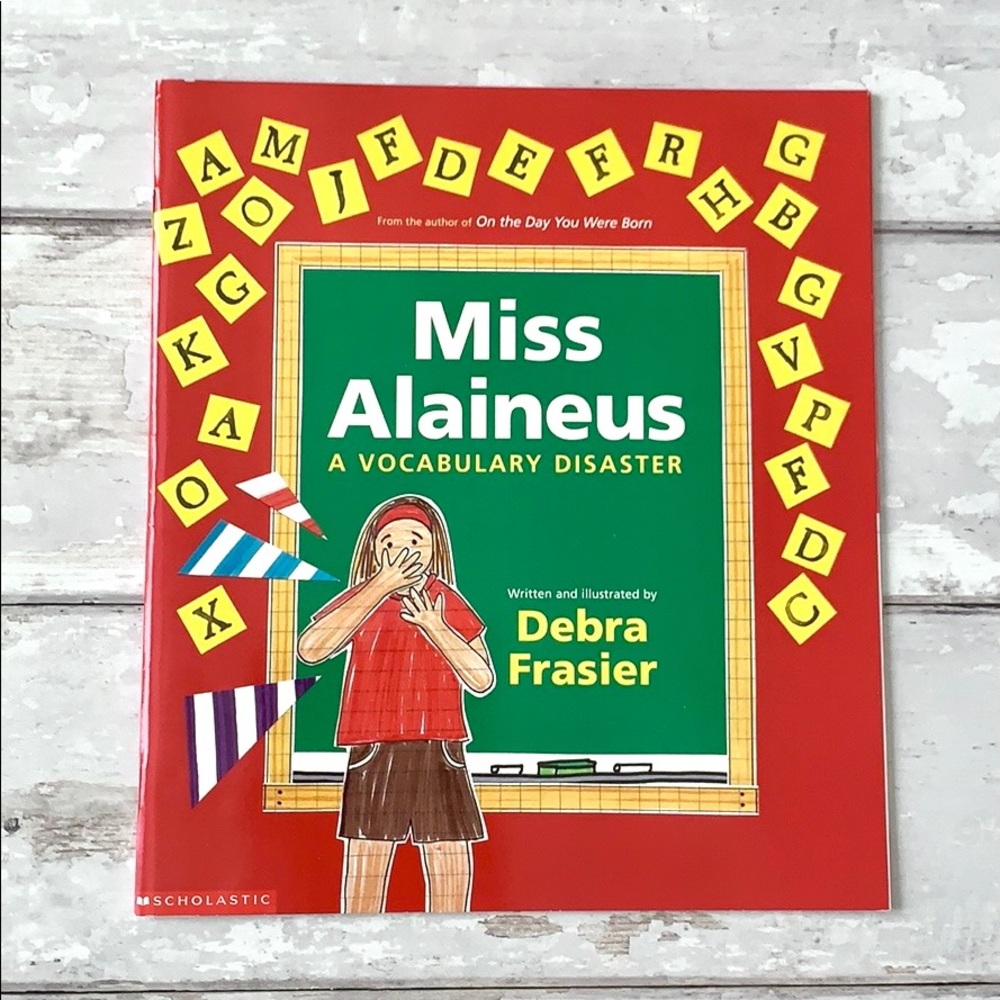 Scholastic Children’s Book Miss Alaineus by Debra Frasier NEW Kids